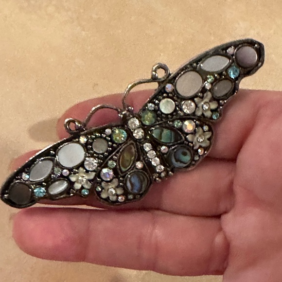 Vintage Butterfly Brooch/Trinket Box - Picture 5 of 10